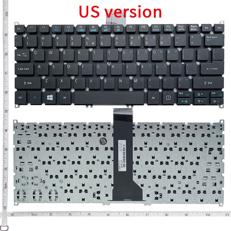 Tastiera Inglese Per Acer Aspire V5-121 V5-122 V5-131 S5-391 V5-122P V5-132 132 P V13 V3-3Us Tastiera Del Computer Portatile