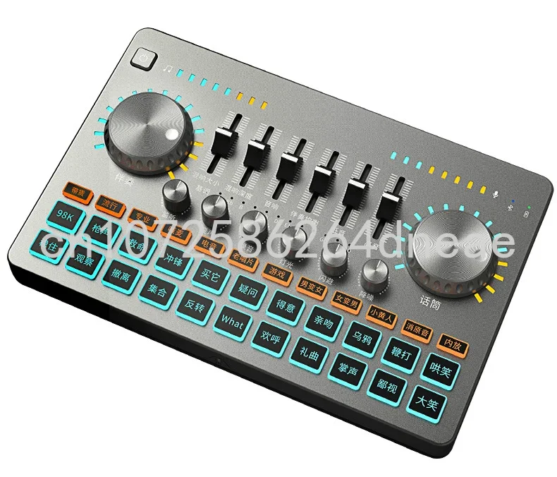 V13 Podcast Audio Usb Mixer Per Schede Audio Microfono A Condensatore Per Registrazione In Studio Di Registrazione Schede Audio In Streaming Live
