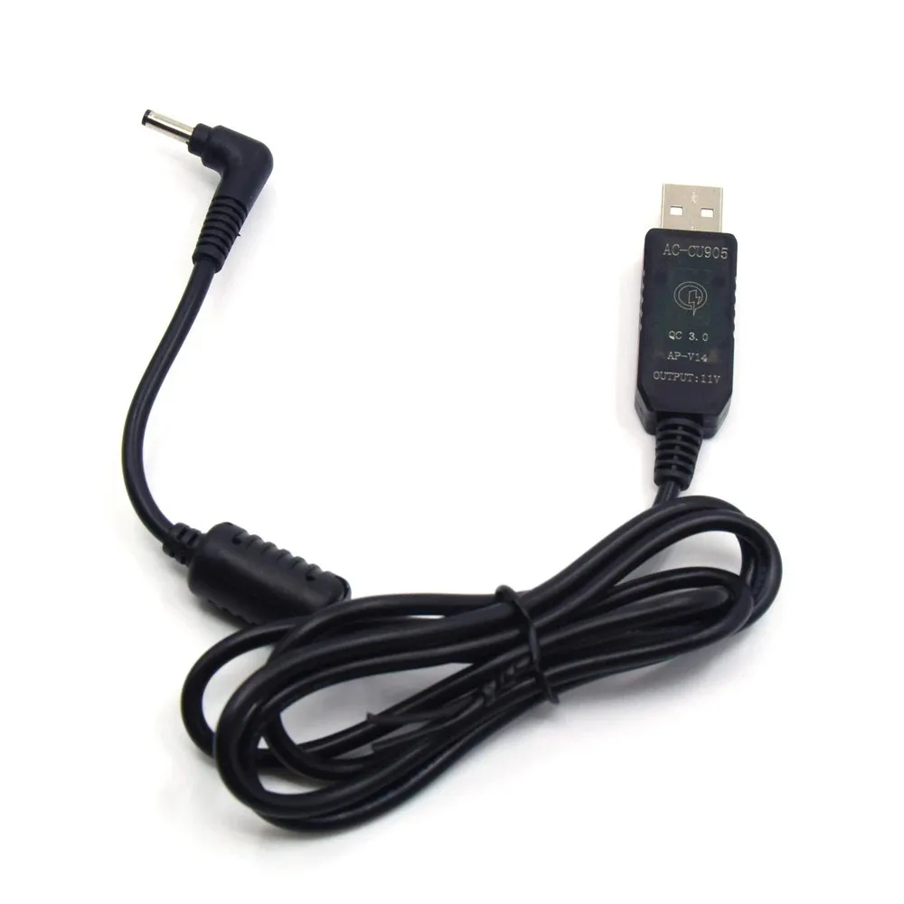 Adattatore Per Banca Di Alimentazione 11V Qc3.0 Ap-V12U V13U Cavo Usb Per Ap-V11 Ap-V11U Ap-V12 Ap-V13 Ap-V10 Ap-V10U Ap-V10En Gr-Dvl920 Gr-Ax760