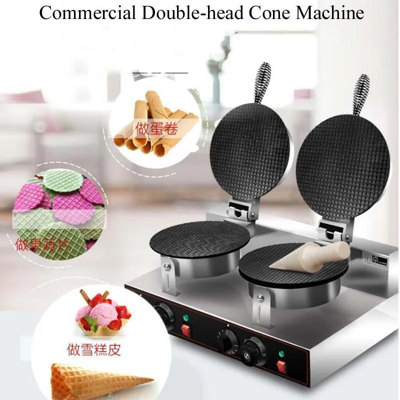 Pbobp Egg Cone Roller Dessert Making Mold Forming Machine Pratico Ice Cream Shaper Plastic Diy Maker