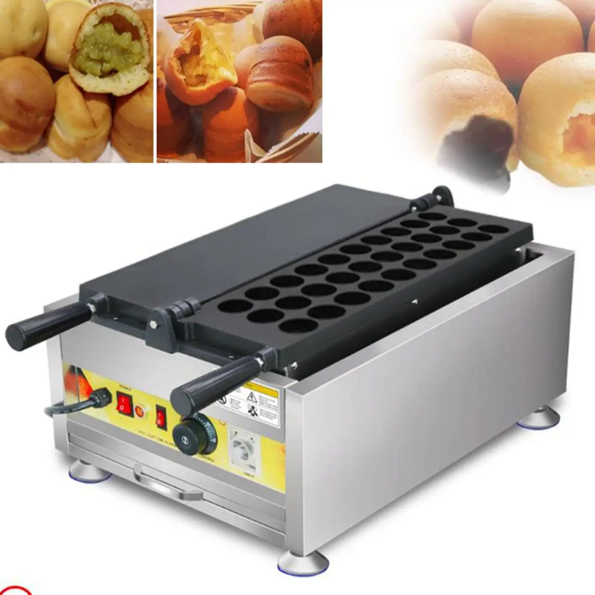 Uso Commerciale Antiaderente 110V 220V Elettrico Malesia Kaya Ball Maker Kaya Ball Pan Plate Iron In Attrezzature Per La Ristorazione