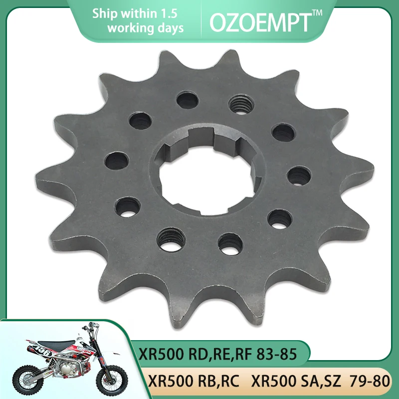 La Ruota Dentata Anteriore Del Motociclo Ozoempt 520-14T Si Applica A Xr500 Sa,Sz Xr500 Rb,Rc Rd,Re,Rf Xr600 Rf,Rg,Rh Xr600 Rj,Rk,Rl Xl500 S