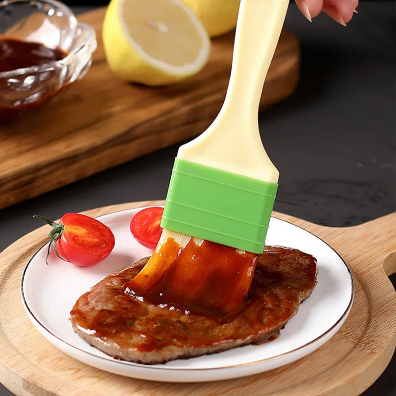S/M/L Pennello Per Olio Cottura Barbecue Strumento Per Pasticceria Campeggio Uovo Torta Pennelli Per Pane Cibo Per Cucina Strumento Di Cottura Bbq Acc