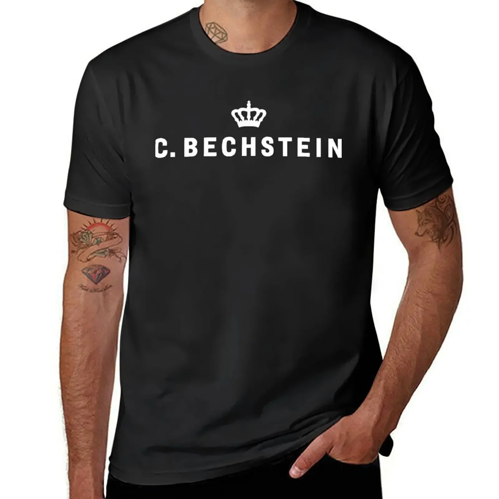 C. Bechstein Pianoforte Ag Tastiere Per Pianoforte Marche T-Shirt Funnys Sublime Customs Progetta Il Tuo Abbigliamento Da Uomo