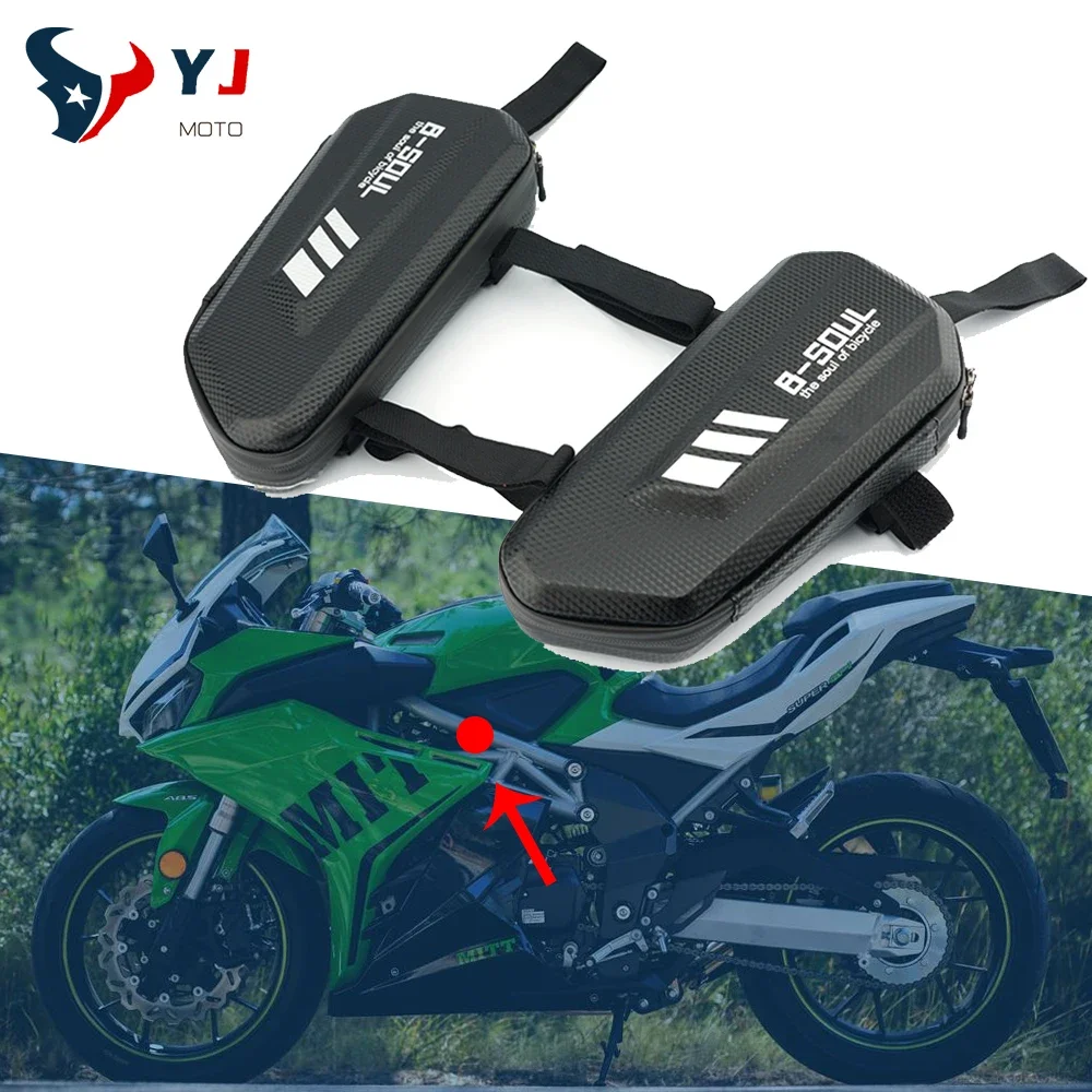 Per Mitt 125 Legend 301 Legend Scrambler 125 Ds \ 125 Sc 125 Pk Borsa Per Attrezzi Da Moto Borsa Laterale A Triangolo Impermeabile Con Guscio Rigido