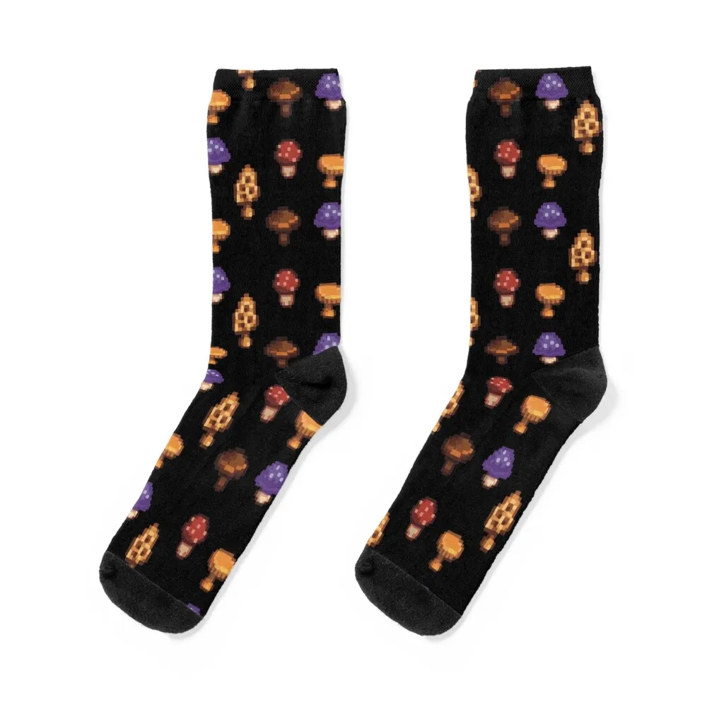 Stardew Valley Funghi Calze Calze Calze Da Corsa Professionali Da Donna Calze Da Uomo