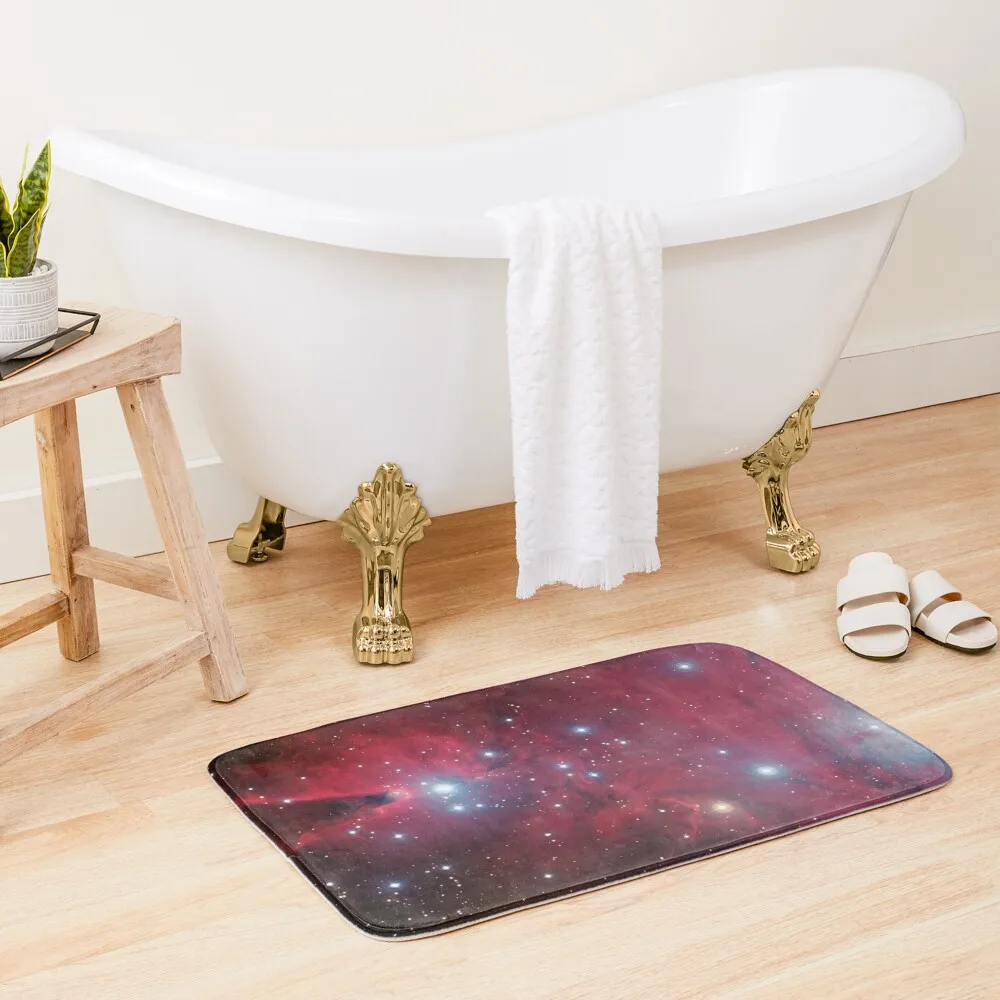 Albero Di Natale Cluster E Ngc 2264 Red Stars Nebula In Monoceros Constellation Eso Space Telescope Picture Hd High Qua Bath Mat