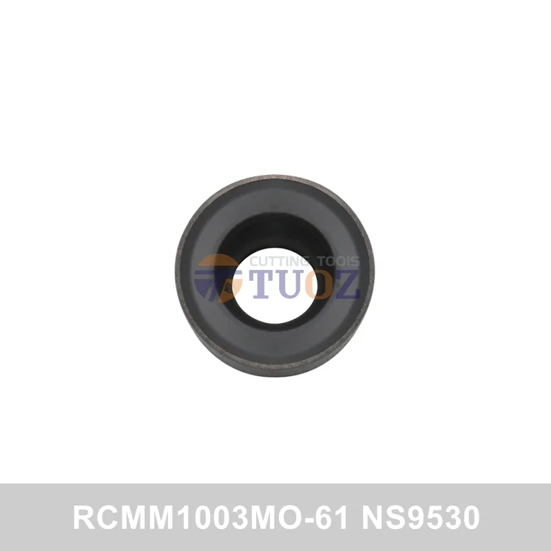 100% Originale Rcmm1003Mo-61 Ns9530 Inserto In Ceramica Metallica Rcmm 1003 Mo-61 R5 Tornio Cnc Utensili Per Tornitura