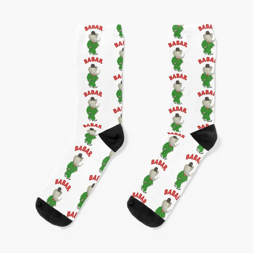 Babar The Elephant Socks Calzini Divertenti Donna Sport Man Sock