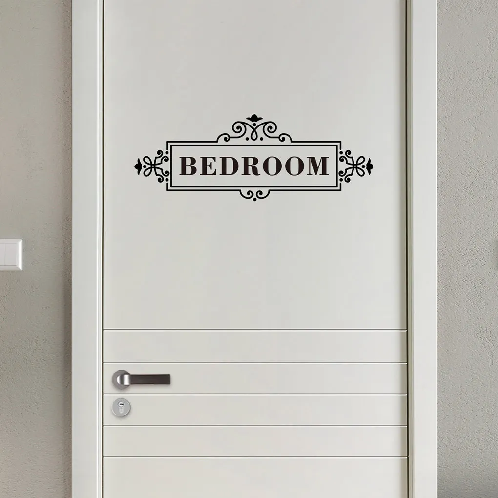 Adesivo Per Porta Mall Toilet Wall Decal Wallpaper Fashion Poster Decoration