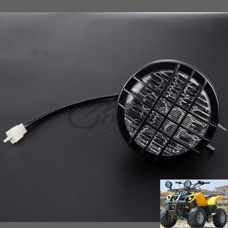 Headlight Lighting Net Light Grid Light 12V Led Universal Modification Suitable For Zuma Scooter Electric Battery Car