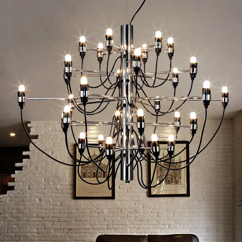 Italia Flos 2097 Lampadario Oro Argento Lampade A Sospensione Soggiorno Hotel Camera Da Letto Design Creativo Decorazioni Per La Casa Sospensione Lamp