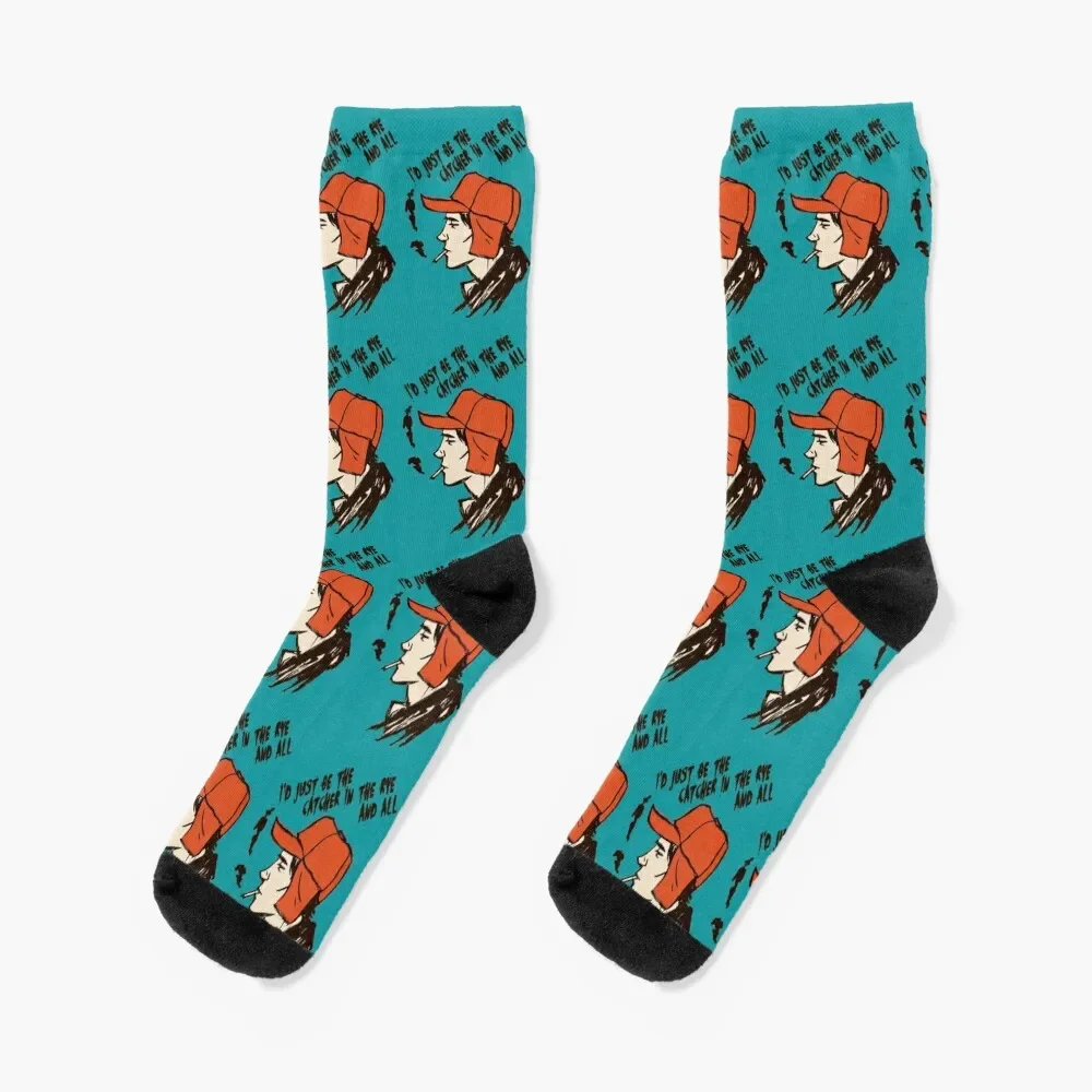 Holden Calafatfield, "Be Just The Catcher In The Rye And All" Calze Calze A Compressione Cool Socks Ladies Men