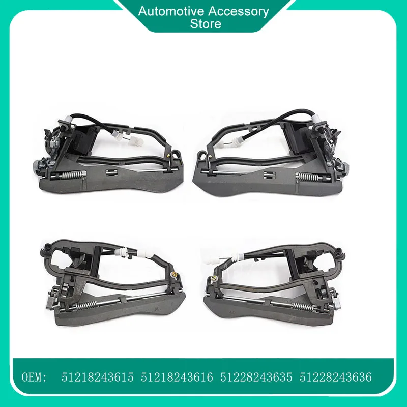 51218243615 51218243616 51228243635 51228243636 Anteriore Posteriore Sinistro Destro Maniglia Porta Interna Esterna Per Bmw X5 E53
