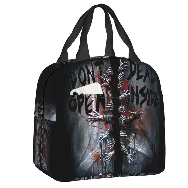 Horror Zombie Tv Mostra The Walking Dead The Walking Dead Thermal Insulated Lunch Bags Lunch For School Children Storage Food Box
