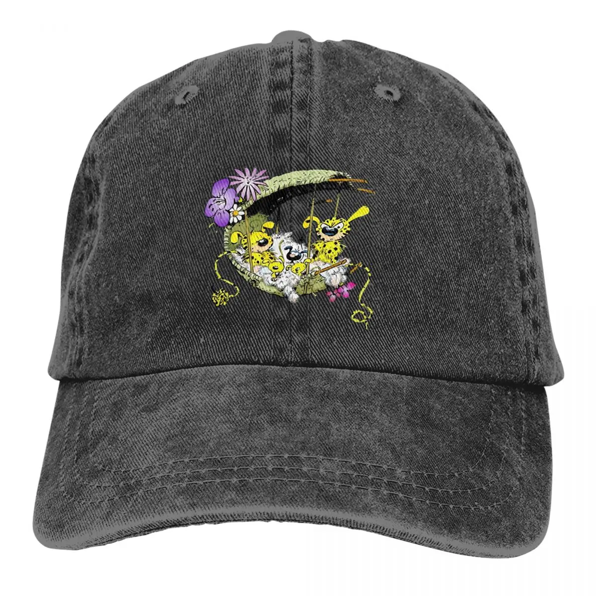 Berretto Estivo Visiera Parasole Il Nido Di Marsupilami Gaston Lagaffe Movie Cartoon Color Big Ben Caps Gaston Lagaffe Hat Cappelli Con Visiera