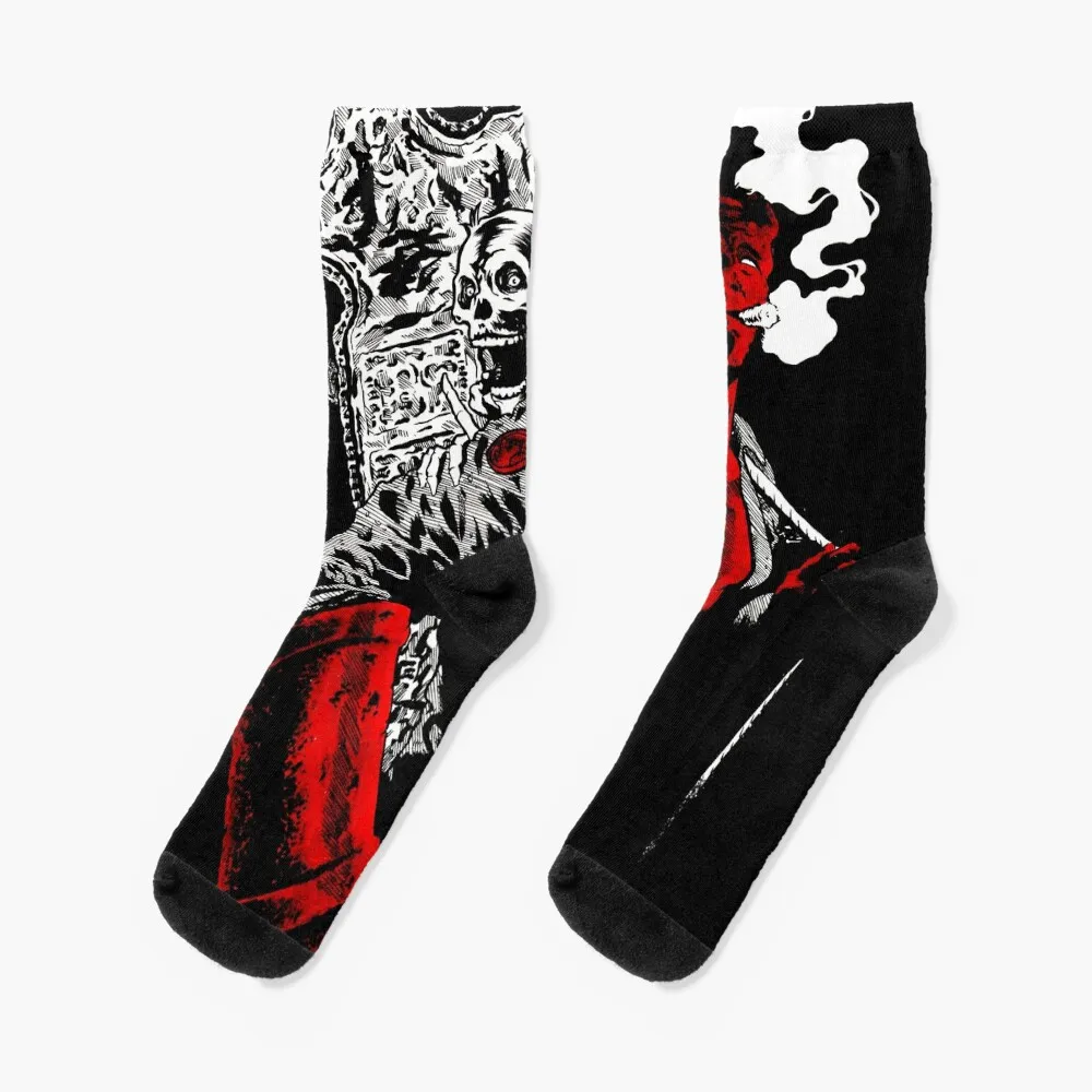 Calzini Hellboy Calze Sportive Calze Termiche Invernali Da Donna Calze Da Uomo