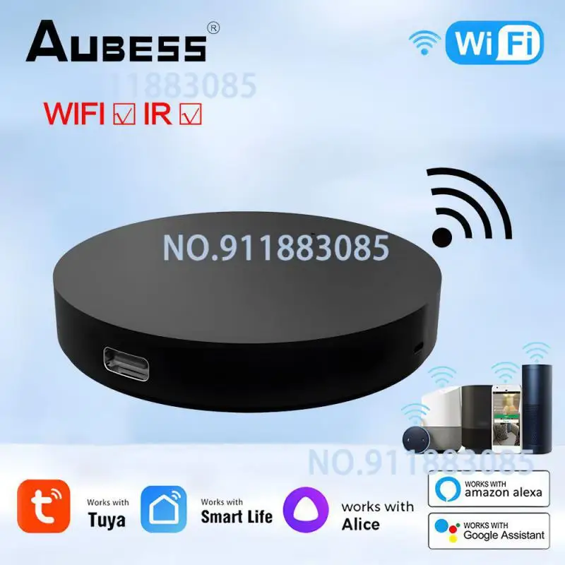 Tuya Wifi Smart Ir Telecomando Smart Life Infrarossi Smart Home Control Tv Dvd Aud Ac Remote Funziona Con Amz Alexa Google