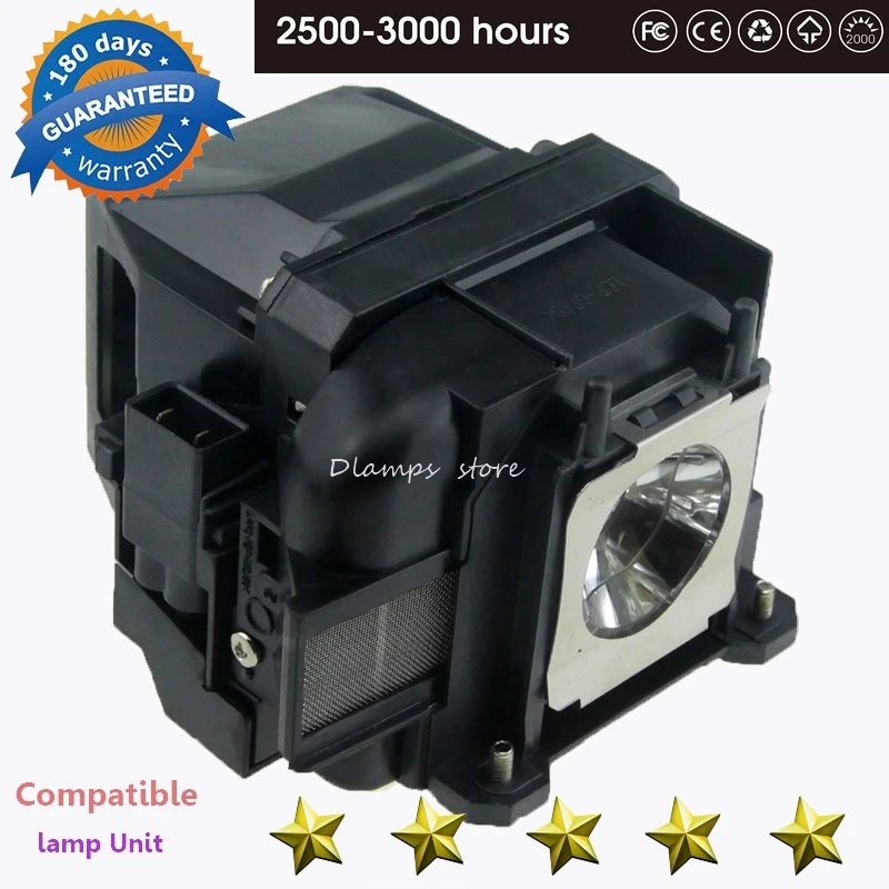 Sostituzione Elplp88 V13H010L88 Per Proiettori Epson Powerlite S27 Eb-S04 Eb-945H Eb-955Wh Eb-965H Eb-98H Eb-S31