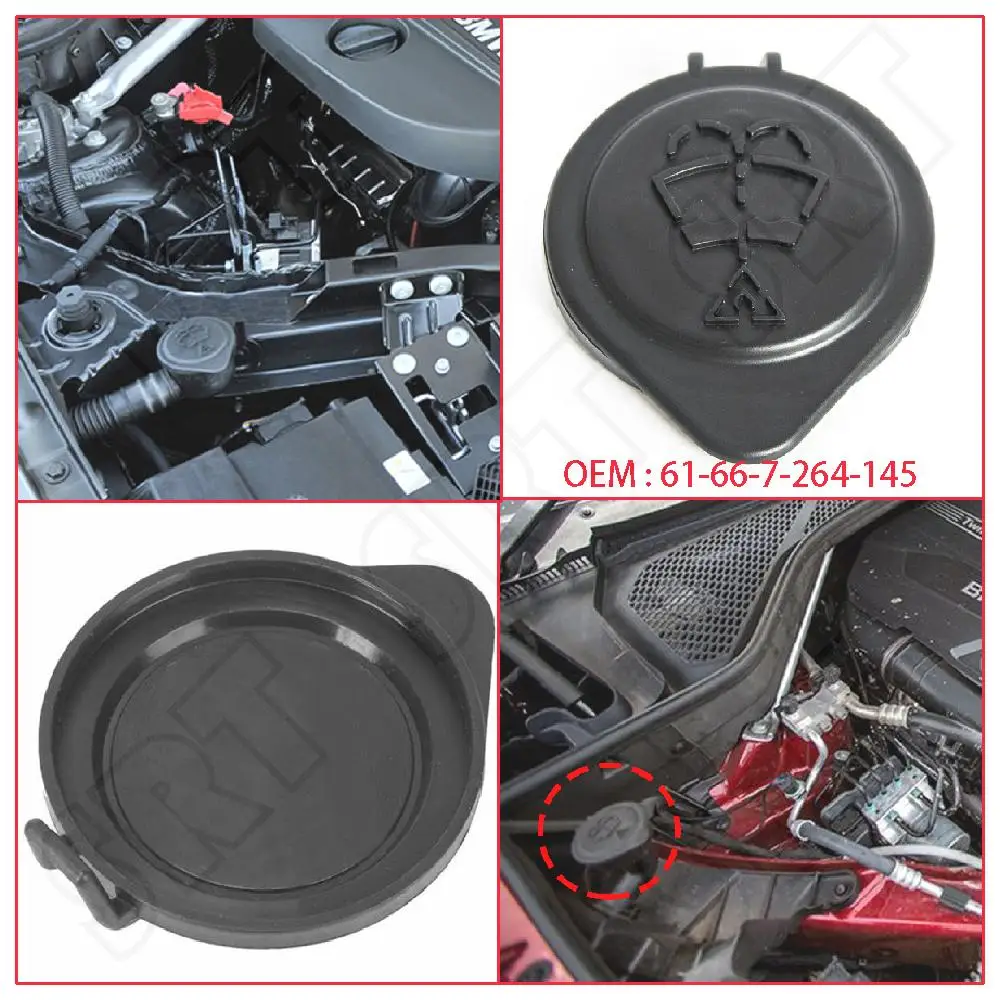 Accessori Per Auto Per Bmw Suv X4 F26 2015-2018 X3 F25 E83 2004-2017 X1 E84 2013-2015 Window Washer Fluid Tappo Del Serbatoio 61667264145
