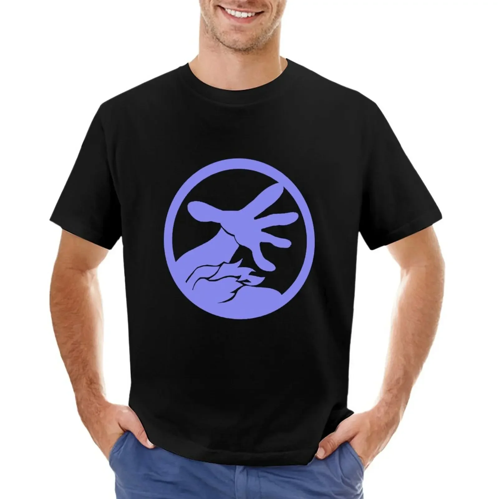 T-Shirt Colorata Warlock Icon T-Shirt Customs Blacks Per Uomo
