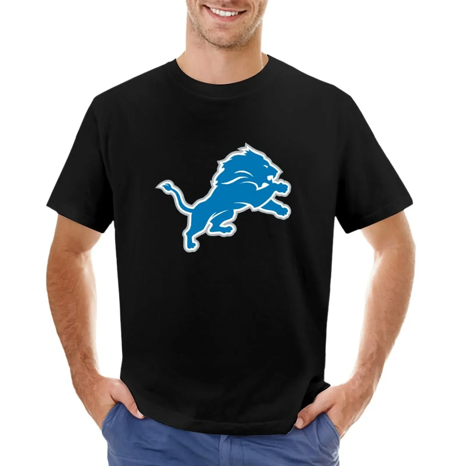 The Lions 0076B6 Icon T-Shirt Plus Size Sweat Abbigliamento Uomo