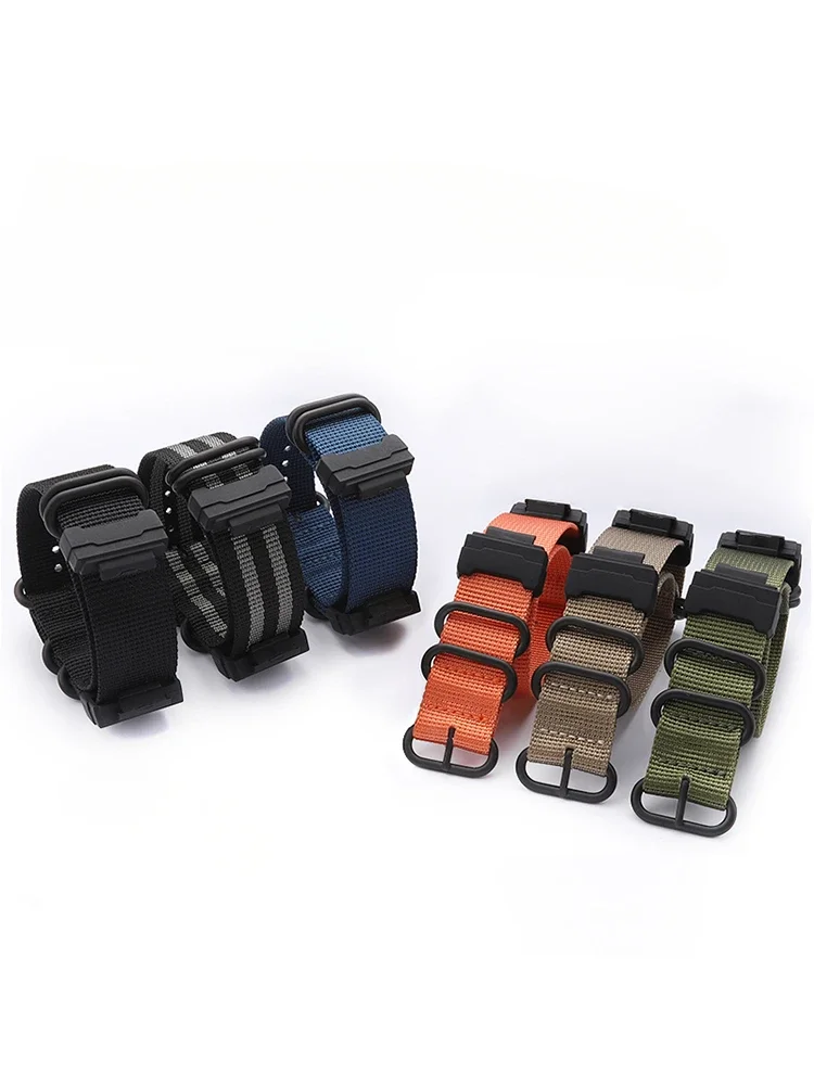 Cinturini Antiallergici In Nylon Di Alta Qualità Per Maglieria Ad Alta Densità Per Casio Small Square Dw-5600Bb/5610 Gw-B5600 Muslimah