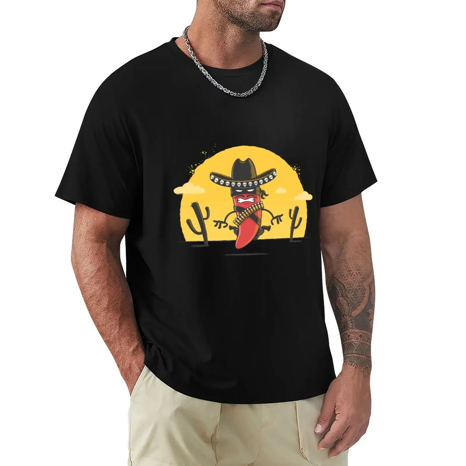 Chili Desperado T-Shirt Cute Top Top T-Shirt Uomo