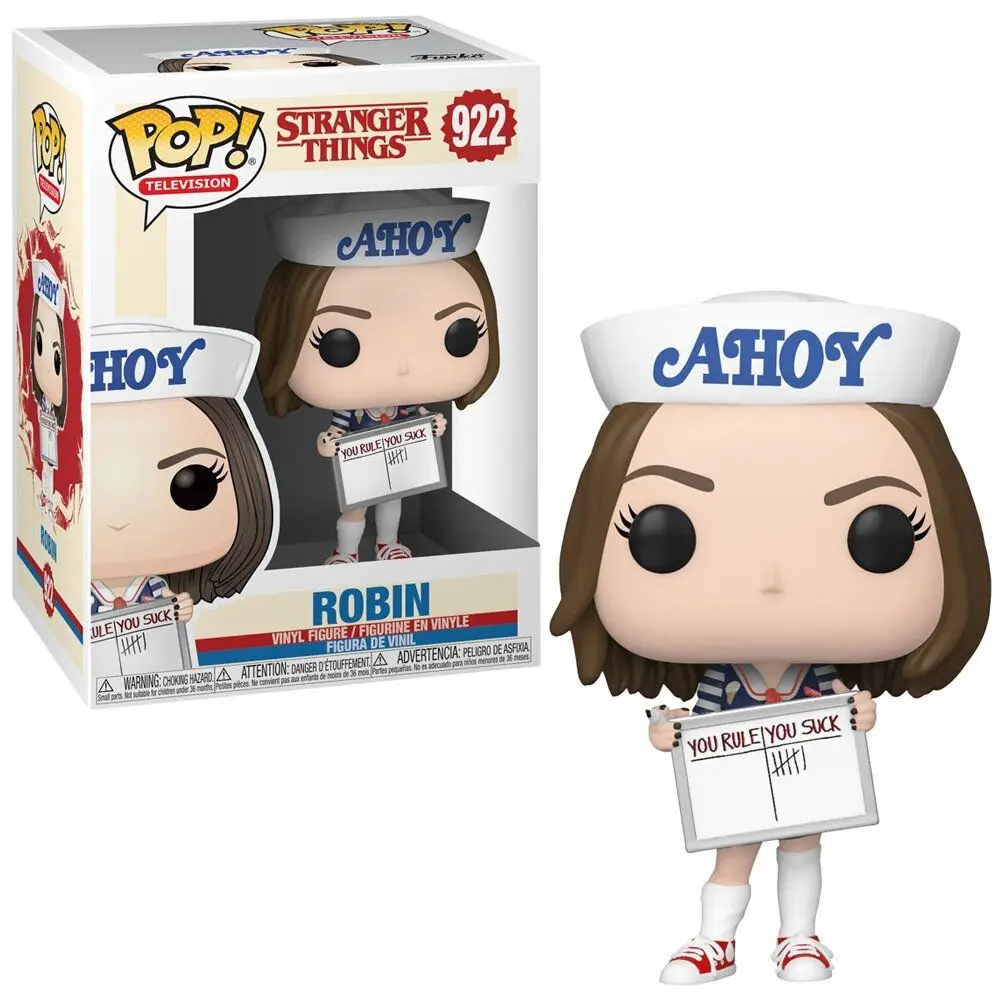 47203 Funko Pop! Stranger Things Robin Figure, Giocattoli Decorativi Originali Originali
