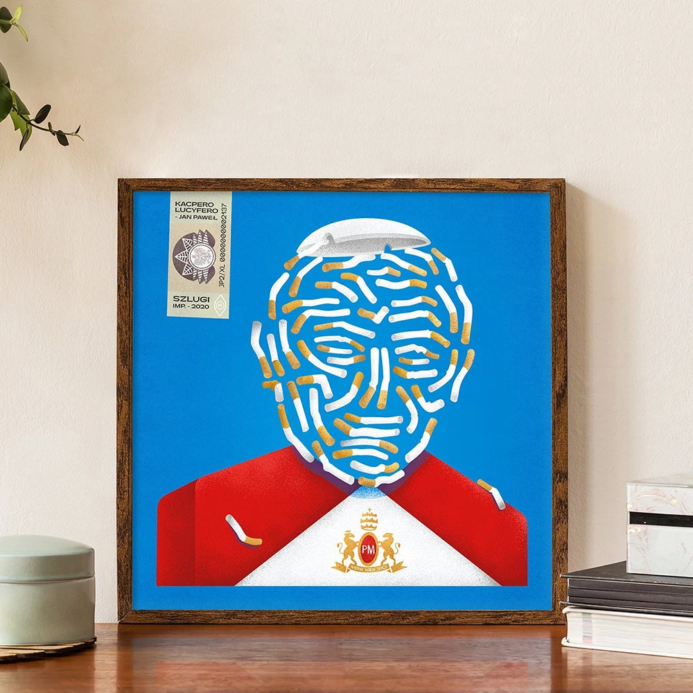 Jan Paweé Szlugi Abstract Exhibition Museum Canvas Poster Vintage Architect Print Figure Painting Modern Living Room Home Decor