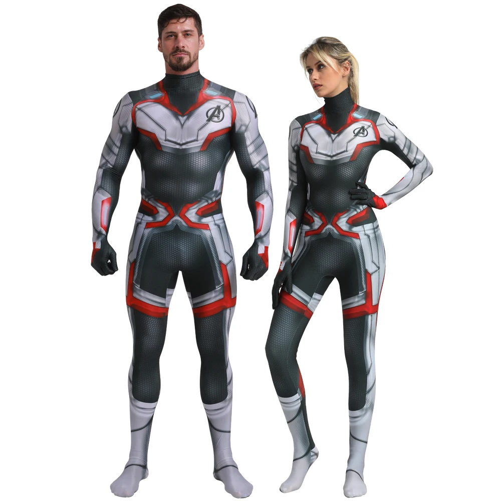 Quantum Cosplay Ant-Man Iron Man Costume Superhero 3D Printed Spandex Body Zenzai Suit Costume Halloween Costume Outfits