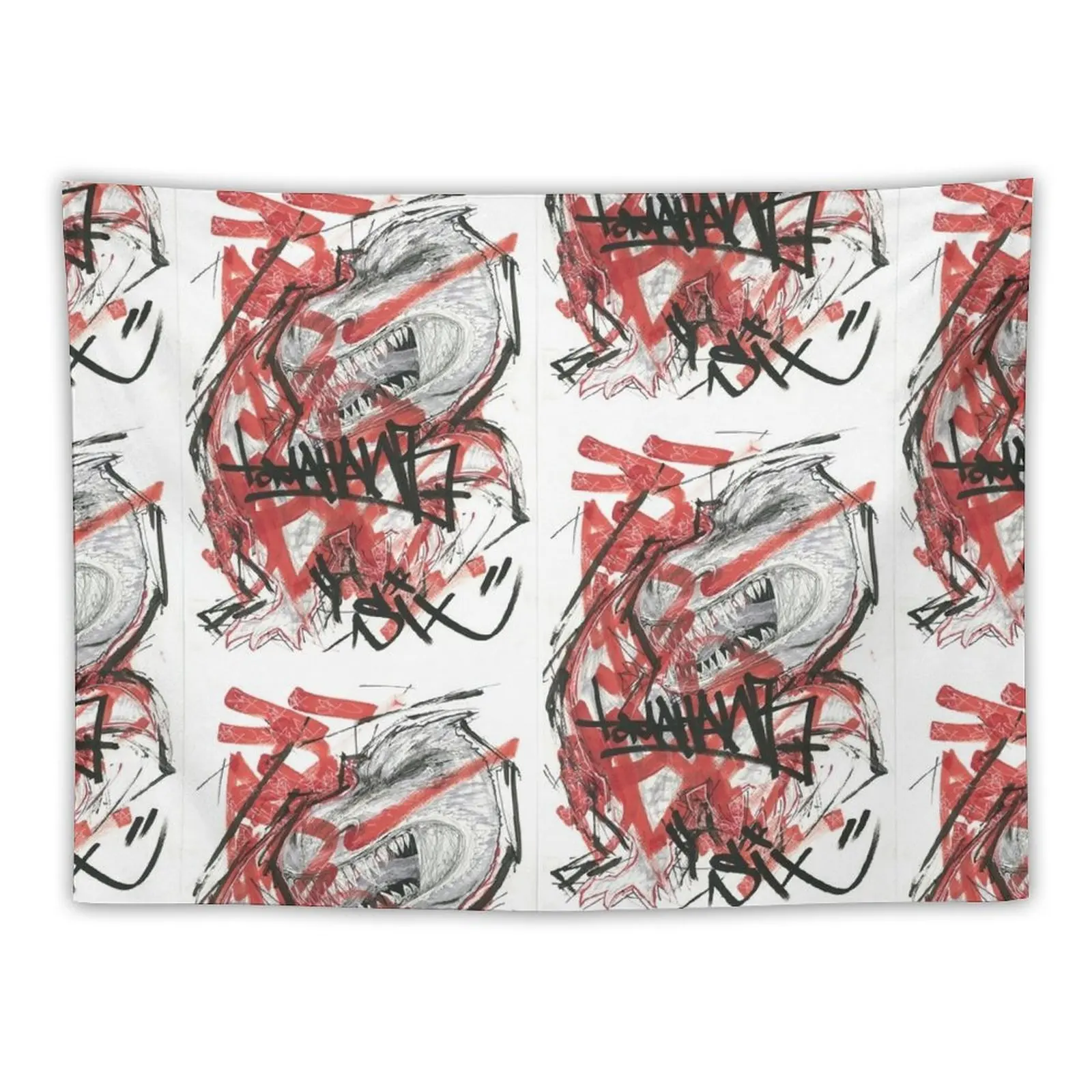 Tomahawk Signature Six Chicken T-Rex Arazzo Divertente Arazzo Nordic Home Decor