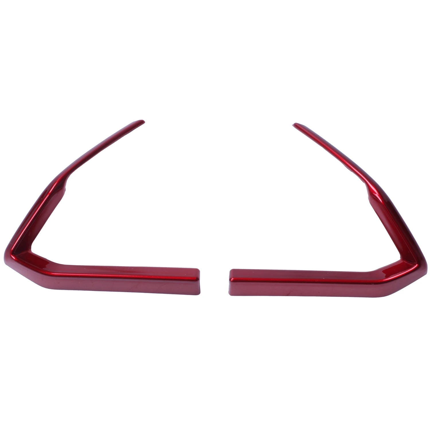 Red Abs Interior Steering Wheel Cover Trim For Mazda Cx-3 Cx3 2016-2018 Fashioninterior Accessories Interior Mouldings 1 Pair (1