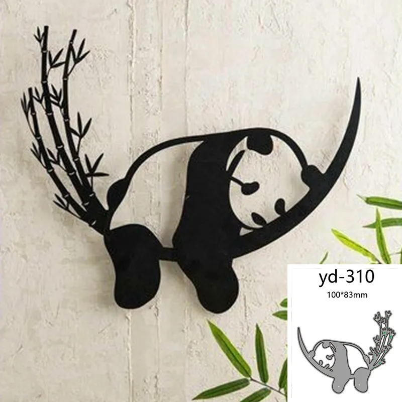 Stampi Da Taglio In Metallo Stampo Tagliato Animale Panda Decorazione Scrapbook Mestiere Di Carta Coltello Stampo Lama Pugno Stencil