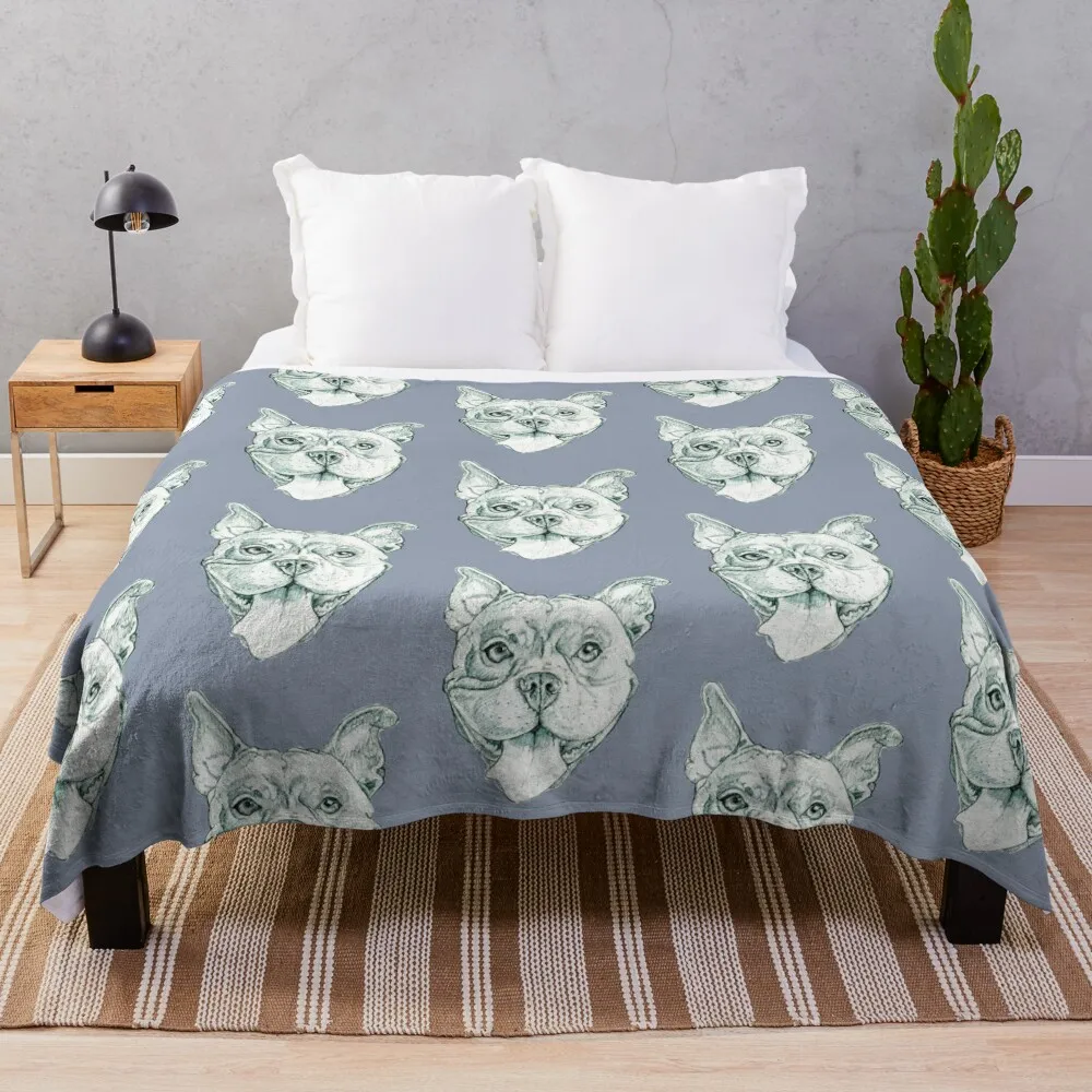 Happy Hippo Boy Throw Coperta Biancheria Da Letto Coperta Pelosa