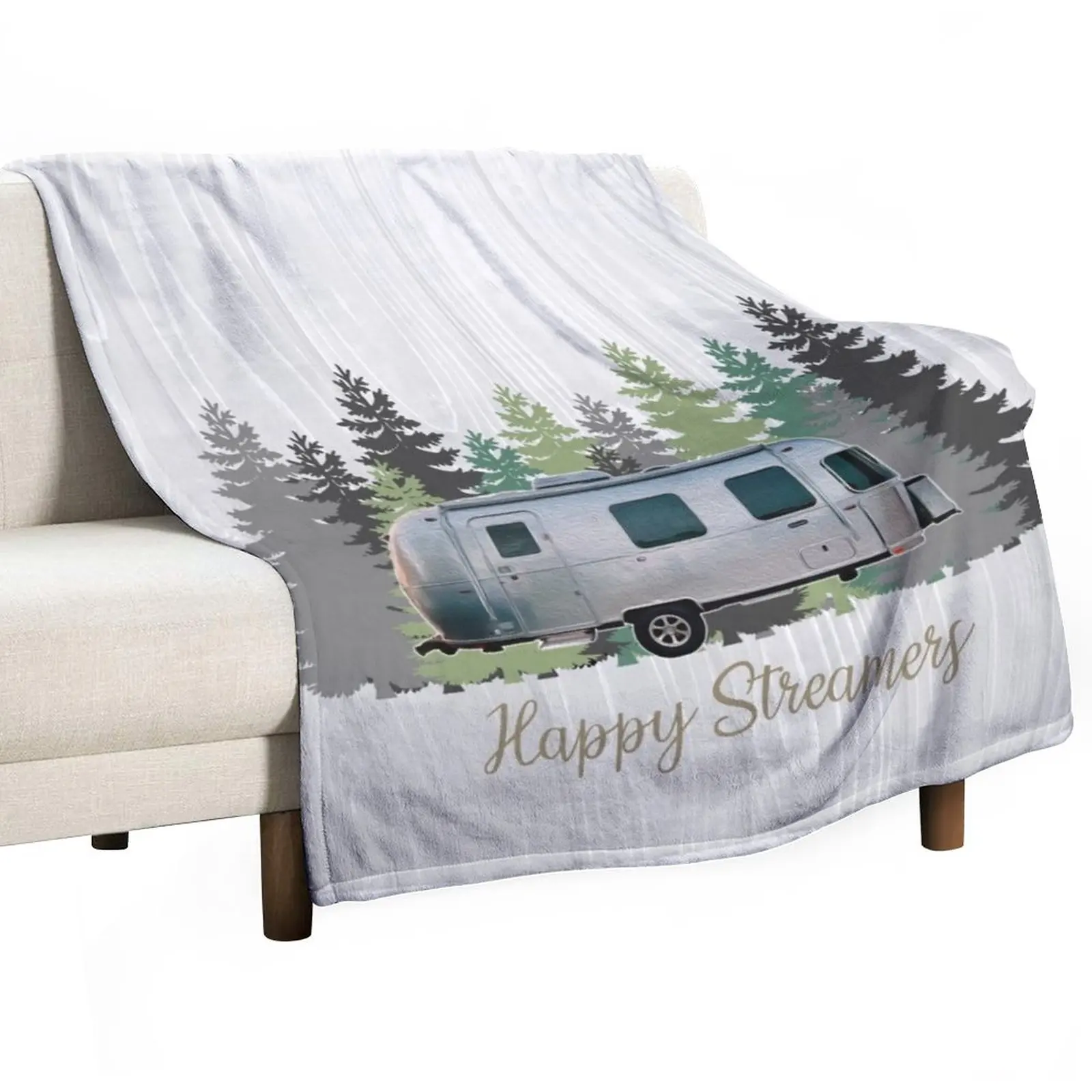 Happy Streamers Coperta Da Tiro Coperta Personalizzata Coperta Singola Coperta Extra Large