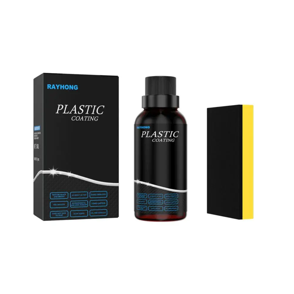 50Ml Rayhong Car Interior Cruscotto Pannello Cera Antipolvere Lucidante Agente Di Ristrutturazione Agente Di Ristrutturazione Plastica Automobilistica
