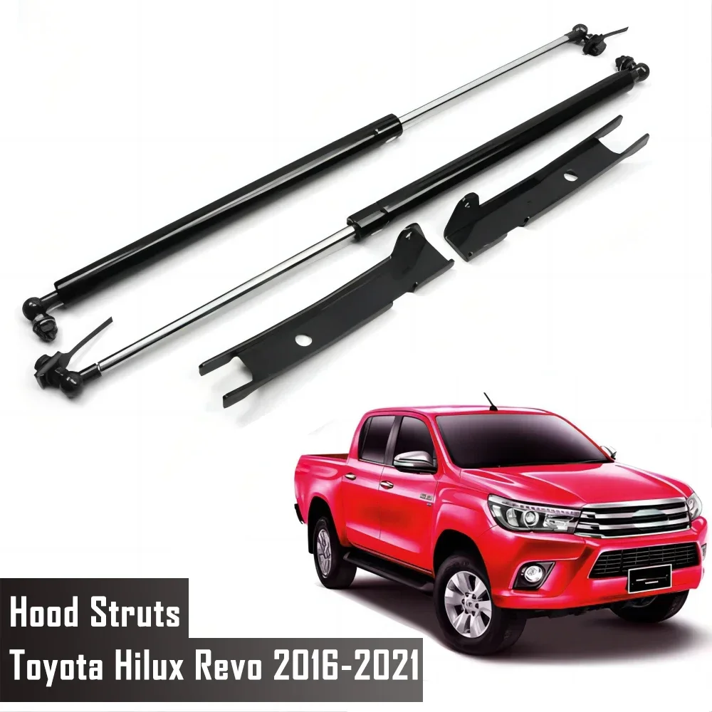 Per Hilux/Hilux Revo 2015-2021 Supporto Di Sollevamento Ammortizzatori A Gas Ammortizzatore Cofano Cofano