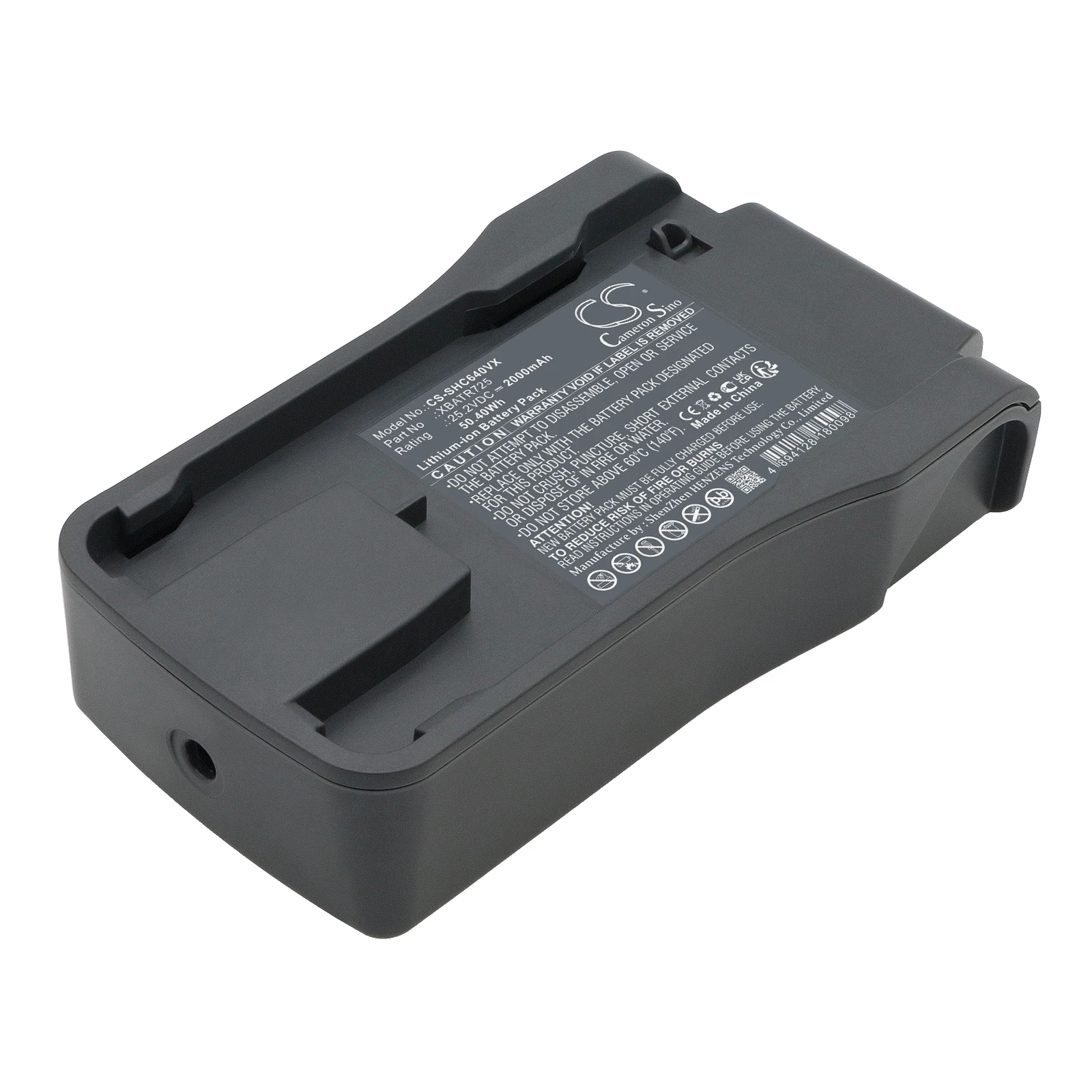 Batteria Verde 2000Mah Batteria Per Aspirapolvere Xbatr725 Per Shark Iz662H,Iz640H,Iz300Uk,Iz300Ukt,Iz300Uktdb,Iz320Uk,Iz320Ukt