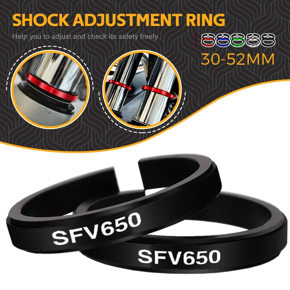 Per Suzuki Gladius 650 Sfv650 Gladius Moto Regolazione Ammortizzatore Anello Di Gomma Ausiliario Accessori Cnc Misura 30Mm-52Mm