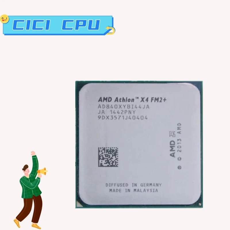 Amd Phenom Ii X4 840 X4-840 2M 3.2G Socket Am2 Cpu Desktop A 938 Pin X4-840 Muslimah Desktop