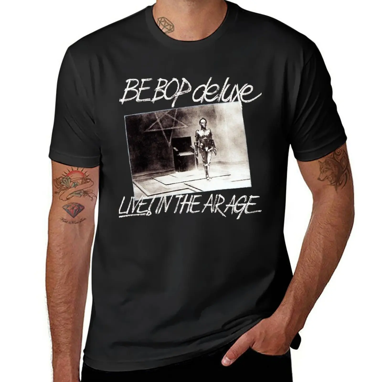New Be-Bop Deluxe Essential T-Shirt Ragazzi Magliette Vestiti Carini Magliette Nere Magliette Grandi E Alte Da Uomo