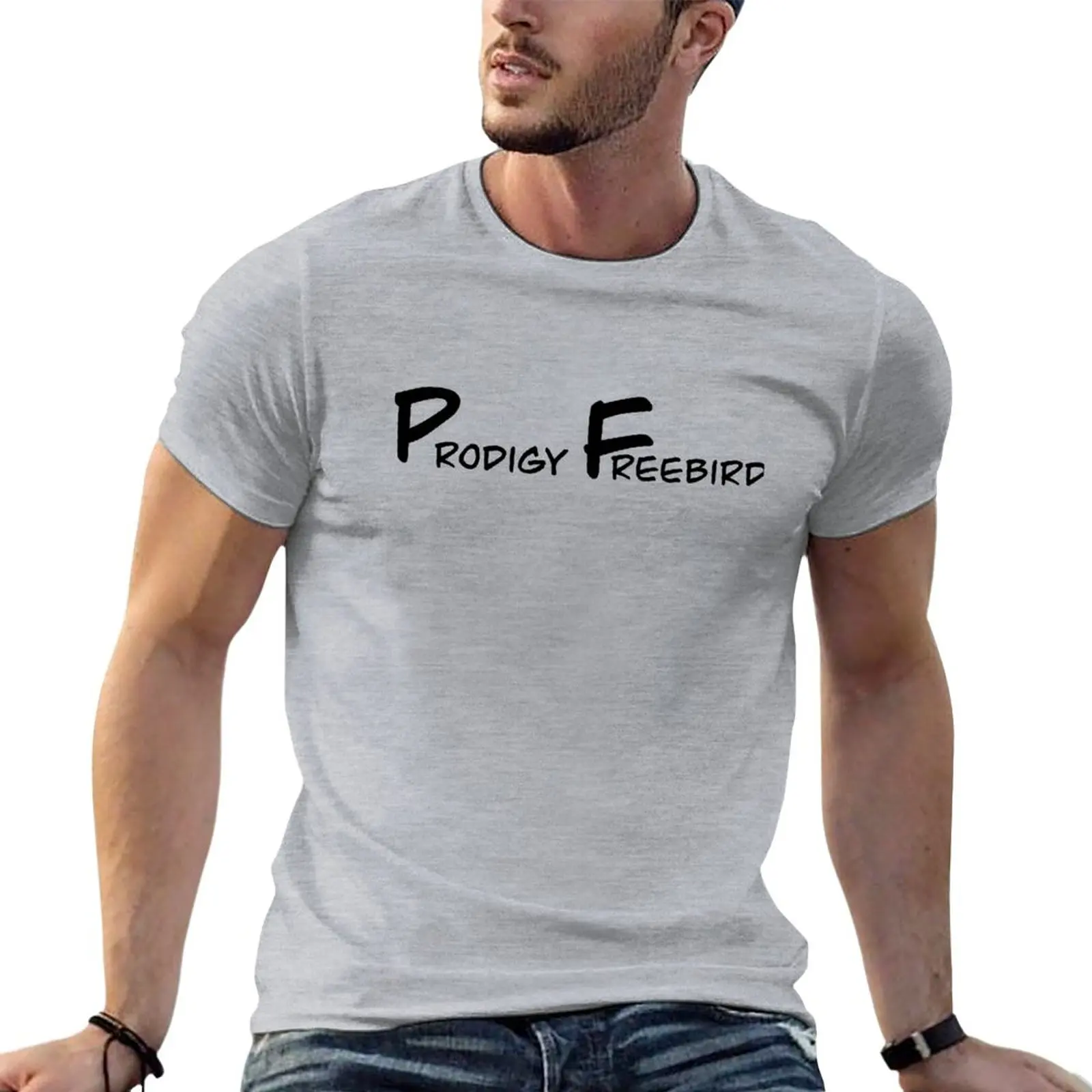 Prodigy Freebird T-Shirt Moda Coreana Top Abbigliamento Estetico Magliette Da Uomo Pack