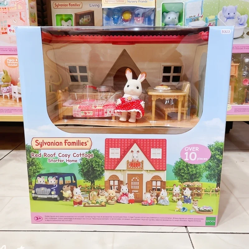 Japan Sylvanian Family Collection Sweet Dream Cabin Mobili Per La Casa Aggiornati Girl Baby Cute Doll Decoratio Festival Gifts
