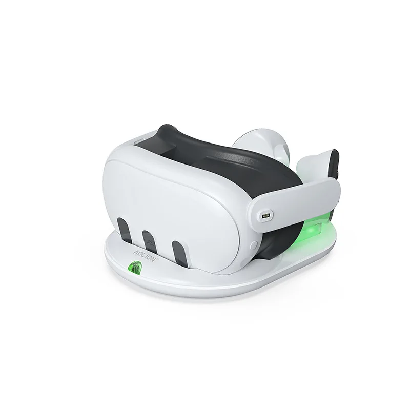Aolion Per Meta Oculus Quest 3 Vr Supporto Di Ricarica Supporto Per Controller Di Archiviazione Dock Per Stazione Di Ricarica Per Accessori Meta Quest
