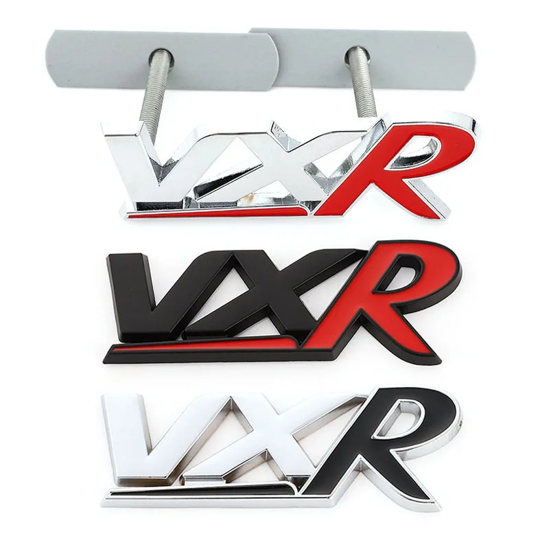 3D Metal Vxr Logo Letters Car Front Grill Emblem Per Opel Vauxhall Insignia Zafira Corsa D Astra H J Vxr Sticker Accessori