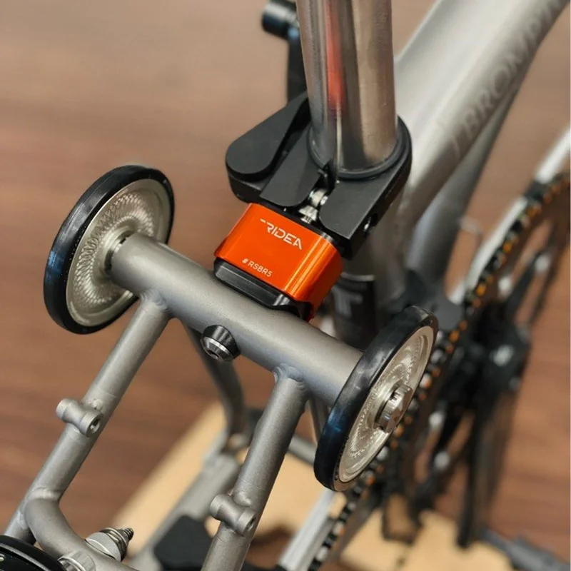 Ridea Sospensione Pline T Line Per Ammortizzatori Bici Brompton Vite In Titanio