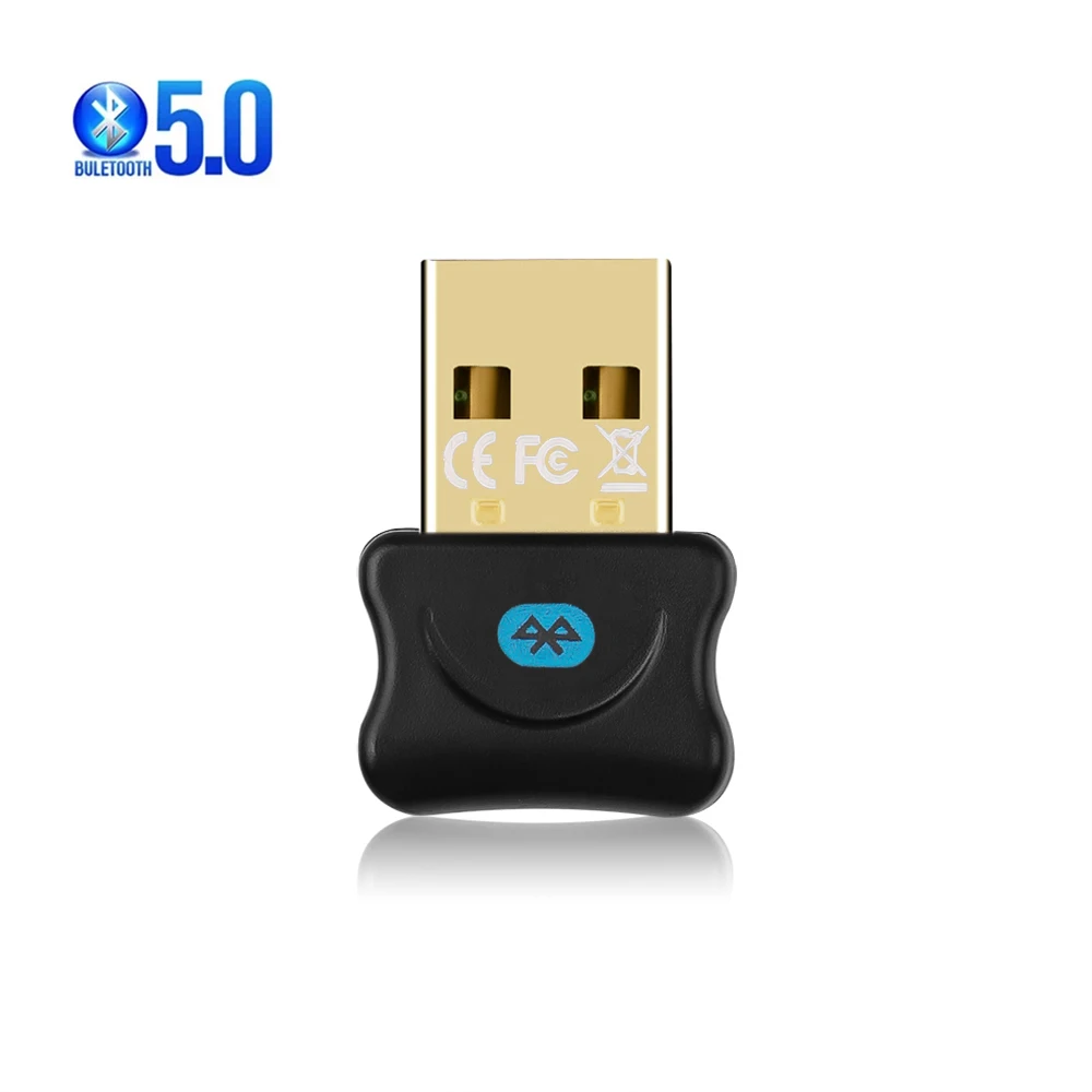 Drive Free Usb Bluetooth Adapter Bluetooth 5.0 Trasmettitore Ricevitore Audio Musicale Per Pc Laptop Mouse Tastiera Trasmettitore Usb