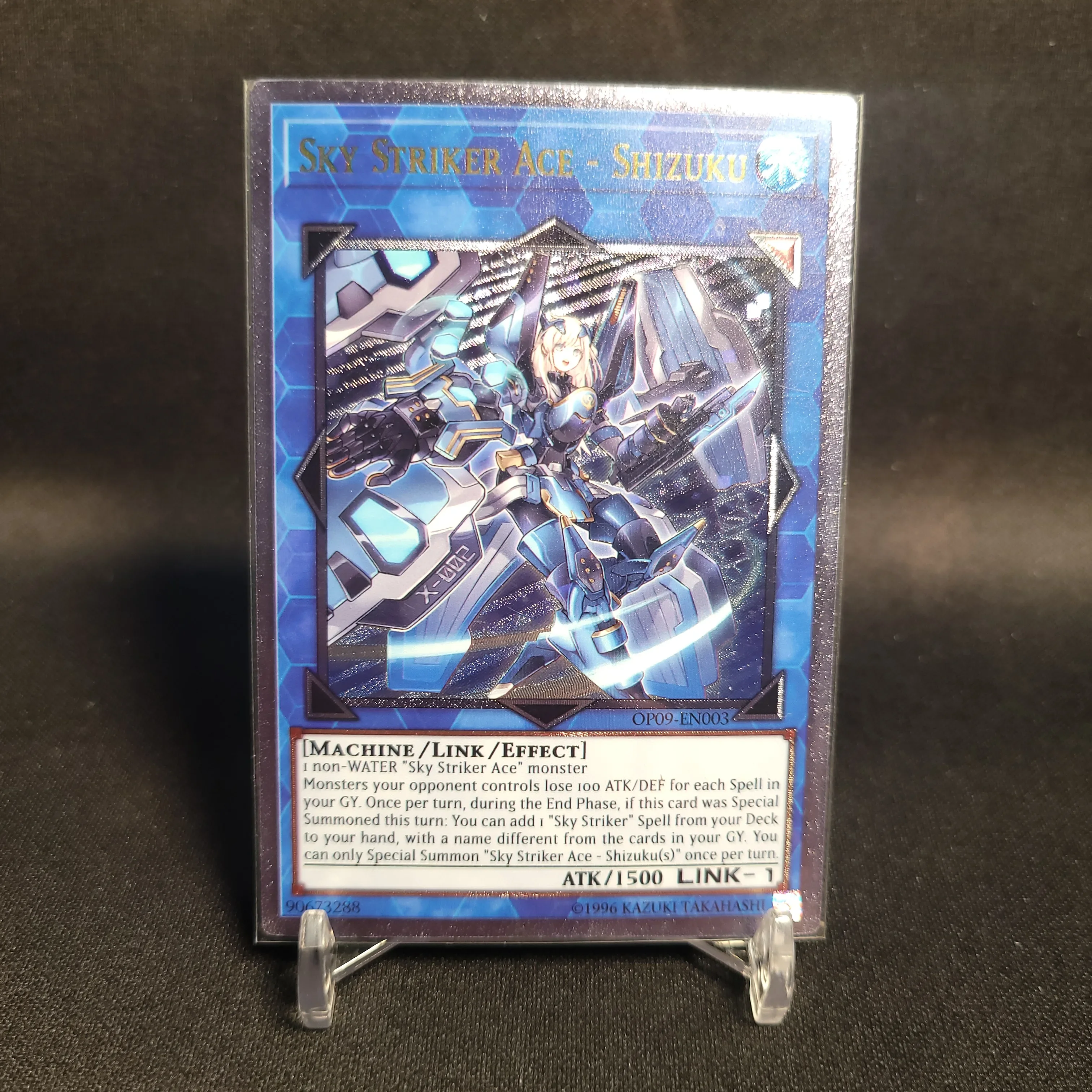 Yu-Gi-Oh Ultimate Rare Op09-En003/Sky Striker Ace - Shizuku Regalo Per Bambini Giocattoli Da Collezione (Non Originali)