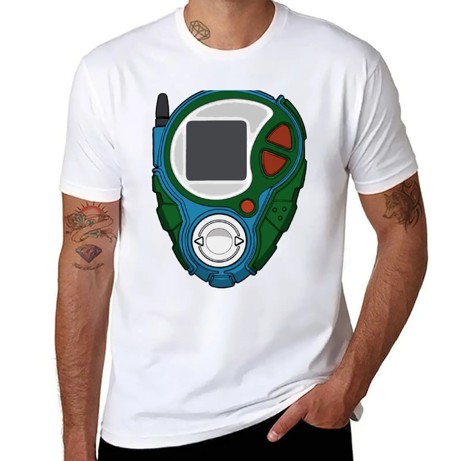 Nuova T-Shirt Digivice D-3 Davis E Ken Summer Top Cute Top Magliette Divertenti Da Uomo